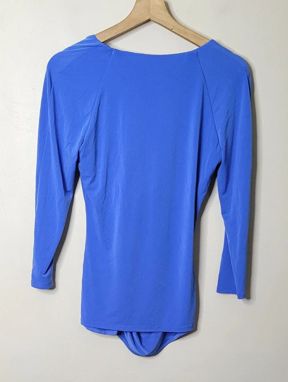 Boston Proper Blue Ruched Blouse - Picture 3 of 6